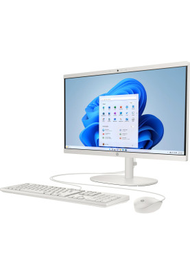 Моноблок 21.5" HP 22-dg0000ua AiO i3-N300/8Gb/SSD512Gb/WiFi/Cam/K&M/DOS/Cashmere White