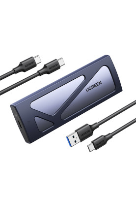 Зовнішня кишеня для SSD M.2 (NVME) M-KEY UGREEN 3.1 GEN2 CM578 сіра