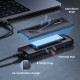 Зовнішня кишеня для SSD M.2 (NVME) M-KEY UGREEN 3.1 GEN2 CM578 сіра