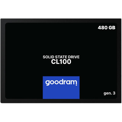 SSD 480Gb GoodRAM CL100 SATA III 2.5" TLC, Retail