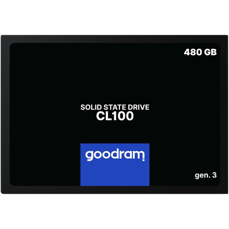 SSD 480Gb GoodRAM CL100 SATA III 2.5" TLC, Retail