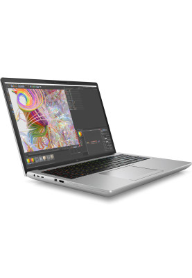 Ноутбук HP ZBook Fury 16 G9 (609L7AV_V7) 16" WUXGA IPS (1920x1200), 400n/i7-12800HX (3.4-4.8)/32Gb/SSD1Tb/Intel UHD/BATT 8 cell C XL 95Whr/Сенсор відбитків пальців/Підсвітка клавіатури/NFC/DOS/2.39 кг/3yw/Сріблястий (Українська клавіатура)