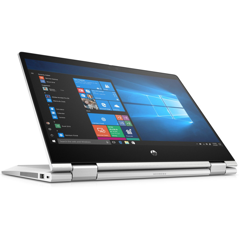 Ноутбук HP ProBook x360 435 G7 (8RA65AV_V2) 13.3" Full HD IPS Touchscreen (1920x1080)/Ryzen 5 4500U (2.3-4.0)/8Gb/SSD256Gb/Radeon/NO ODD/Підсвітка клавіатури/Win10Pro64/1.45 (Вага залежить від конфігурації) /Pike Silver (Українська клавіатура)