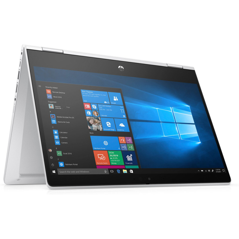 Ноутбук HP ProBook x360 435 G7 (8RA65AV_V2) 13.3" Full HD IPS Touchscreen (1920x1080)/Ryzen 5 4500U (2.3-4.0)/8Gb/SSD256Gb/Radeon/NO ODD/Підсвітка клавіатури/Win10Pro64/1.45 (Вага залежить від конфігурації) /Pike Silver (Українська клавіатура)