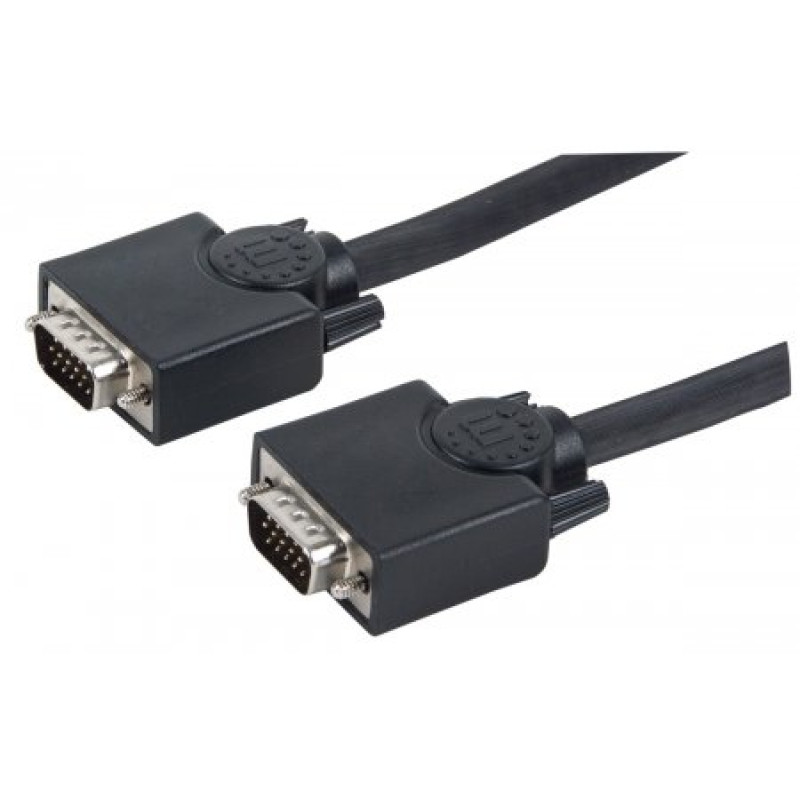Кабель VGA 15M-15M,20.0 м, Manhattan, з феритами, екранований