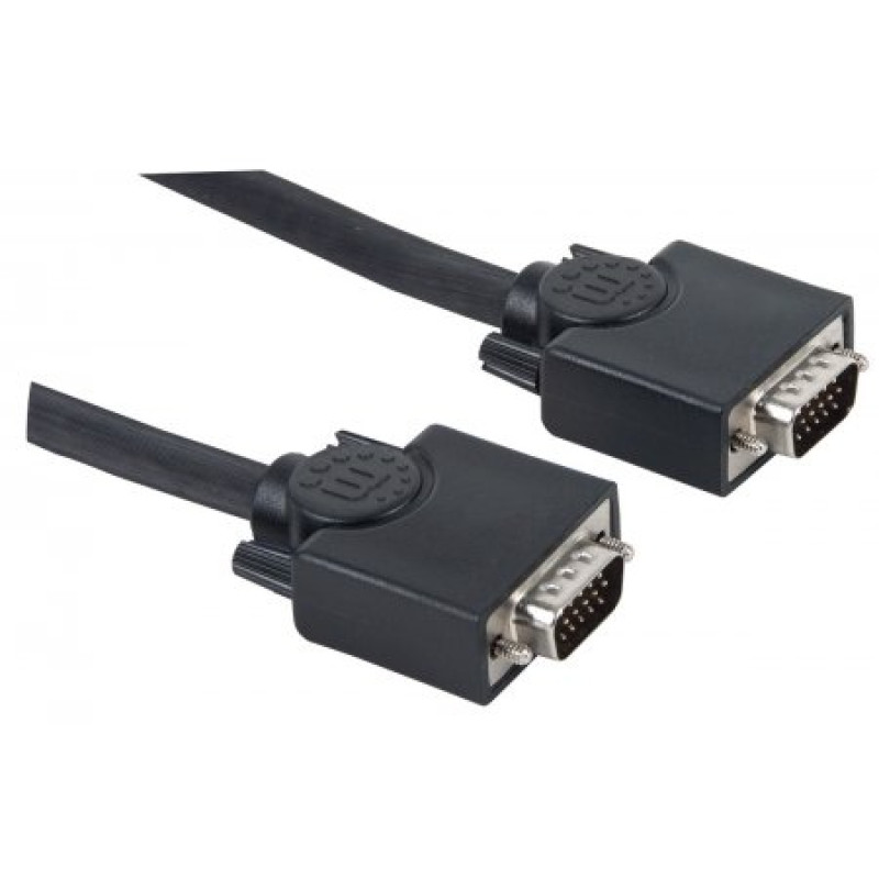 Кабель VGA 15M-15M,20.0 м, Manhattan, з феритами, екранований