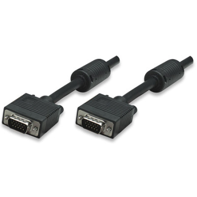 Кабель VGA 15M-15M,30.0 м, Manhattan, з феритами, екранований