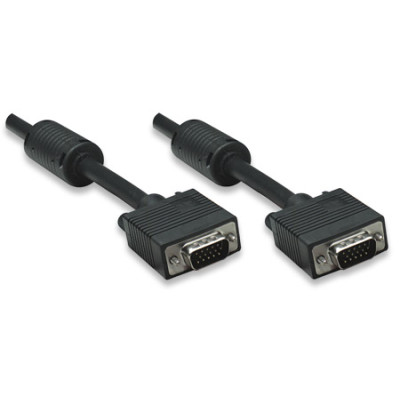 Кабель VGA 15M-15M,30.0 м, Manhattan, з феритами, екранований
