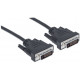 Кабель DVI-D 24M-24M, 1.8 м, Manhattan