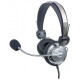 Навушники з мікрофоном  Manhattan Headset Stereo Silver