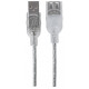 Кабель USB AM-AF (продовжувач), 1.8 м, Manhattan