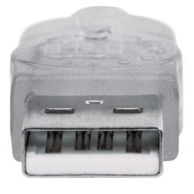 Кабель USB AM-AF (продовжувач), 1.8 м, Manhattan