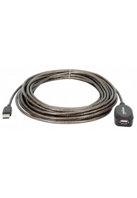 Кабель USB AM-AF (продовжувач),10.0 м, активний, RTL Manhattan