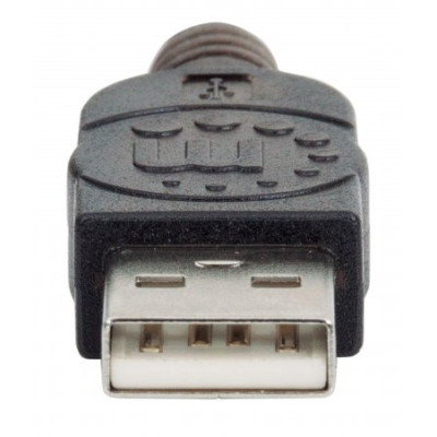 Кабель USB AM-AF (продовжувач),10.0 м, активний, RTL Manhattan