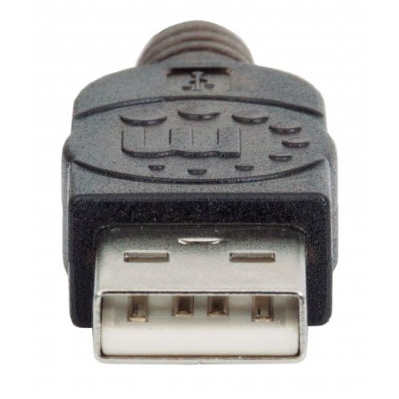 Кабель USB AM-AF (продовжувач),10.0 м, активний, RTL Manhattan