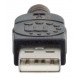 Кабель USB AM-AF (продовжувач),10.0 м, активний, RTL Manhattan