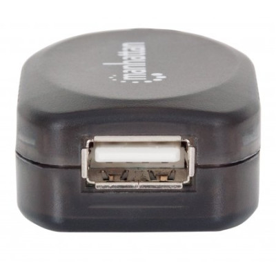 Кабель USB AM-AF (продовжувач),10.0 м, активний, RTL Manhattan