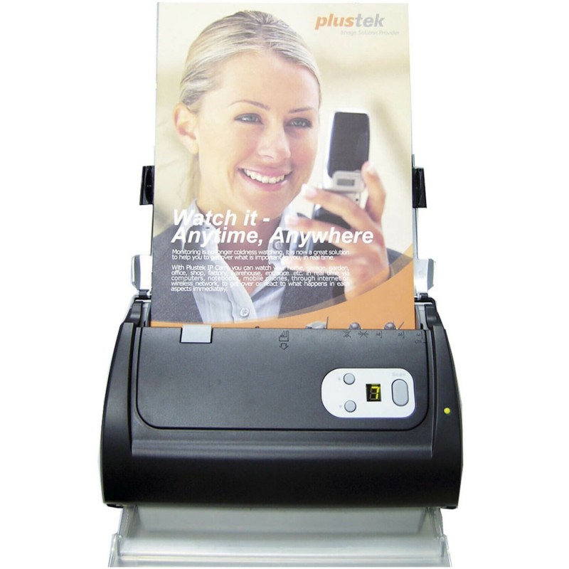 Сканер А4 Plustek SmartOffice PS286 Plus (600 dpi, 48 bit, 25 стор/хв,LED,DADF, протяжний,потоковий)