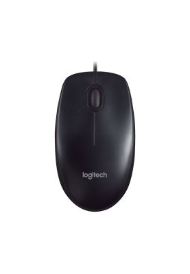 Мишка Logitech M 90, 3кн., 1000 dpi, чорна