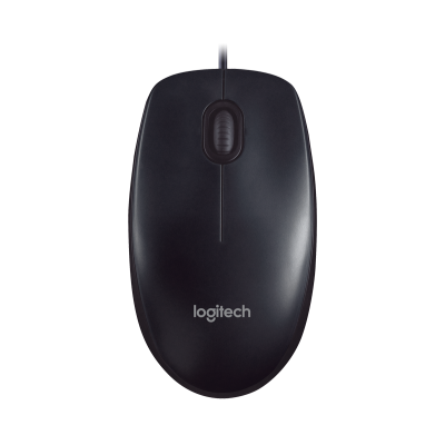 Мишка Logitech M 90, 3кн., 1000 dpi, чорна