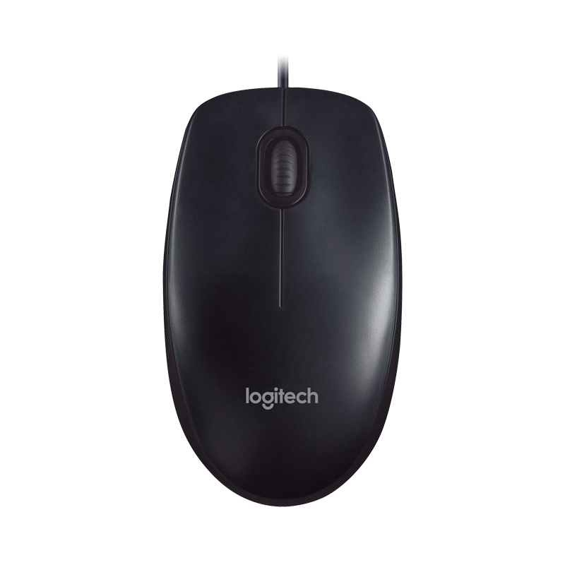 Мишка Logitech M 90, 3кн., 1000 dpi, чорна