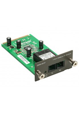 Модуль D-Link DEM-201F для комутаторів DES-3018/3026 (1 порт 100Base-FX)