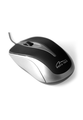 Мишка  Media-Tech  Plano, 3кн., 800dpi, темно-сіра (titanium)