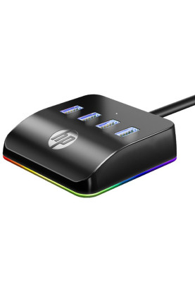 USB Hub HP DHC-CT120 USB 3.0 AM -> 4 порти USB 3.0 AF RGB