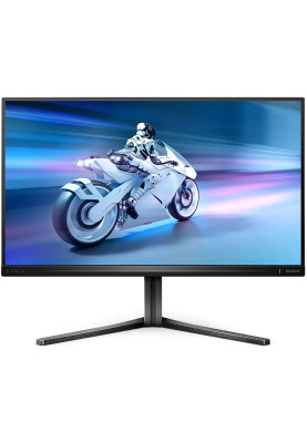 TFT 24.5" Philips 25M2N5200P, IPS, 280Hz, 0,5 ms, 2x HDMI, DP, USB-hub, HAS, Pivot, чорний
