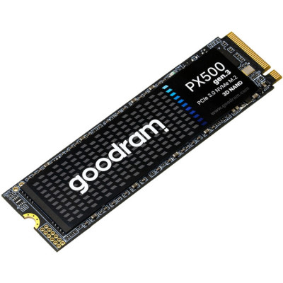 SSD 256Gb GoodRAM PX500 M.2 2280 PCIe 3x4 NVMe 3D NAND, Retail