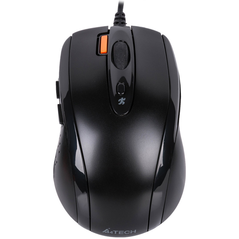 Мишка A4tech N-70FX для ноутбука, оптичний, V-Track, 1600 dpi, USB