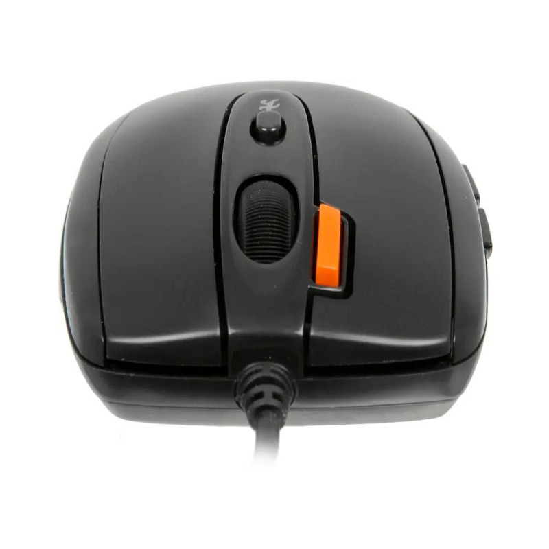 Мишка A4tech N-70FX для ноутбука, оптичний, V-Track, 1600 dpi, USB
