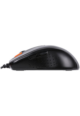 Мишка A4tech N-70FX для ноутбука, оптичний, V-Track, 1600 dpi, USB