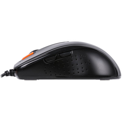 Мишка A4tech N-70FX для ноутбука, оптичний, V-Track, 1600 dpi, USB