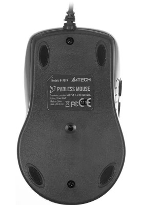 Мишка A4tech N-70FX для ноутбука, оптичний, V-Track, 1600 dpi, USB