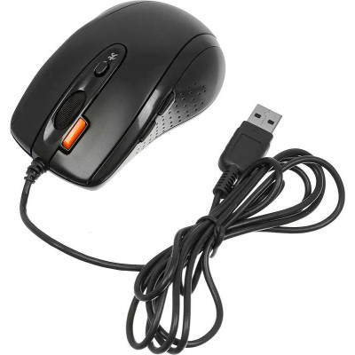Мишка A4tech N-70FX для ноутбука, оптичний, V-Track, 1600 dpi, USB