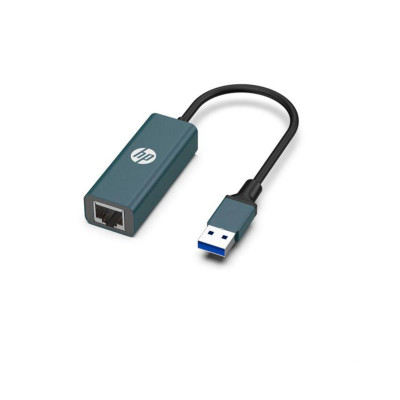 Перехідник USB 3.0 Type-A --> Ethernet RJ45 1000 Mb HP зелений