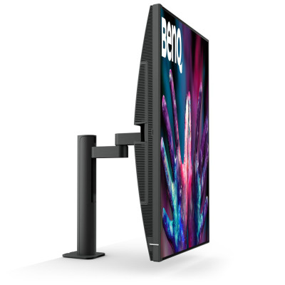 TFT 31.5" BenQ PD3205UA, IPS, 4K UHD, 99% sRGB, HDMI, DP, USB-С, USB-hub, HAS, колонки, темно- сірий