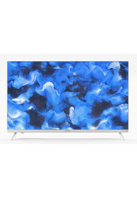 Телевізор 32 Kivi 32H740LW HD/Smart/Android 9.0/T2/Kivi Media/JVC Sound/Frameless/White