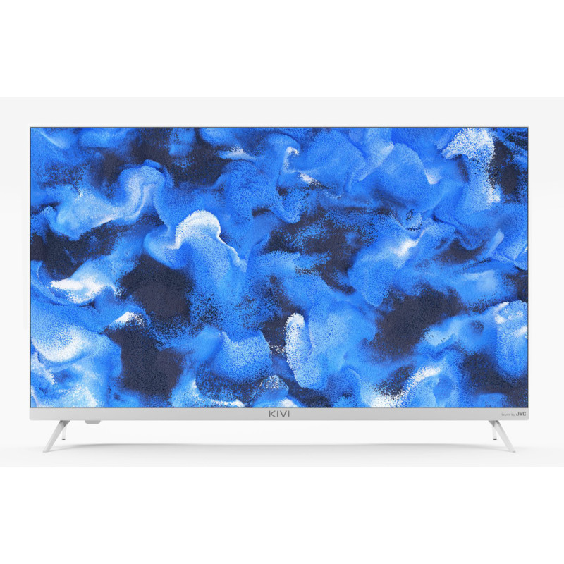 Телевізор 32 Kivi 32H740LW HD/Smart/Android 9.0/T2/Kivi Media/JVC Sound/Frameless/White