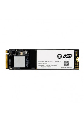 Накопичувач SSD 256GB AGI AI198 M.2 2280 PCIe Gen 3x4 NVMe TLC, Retail