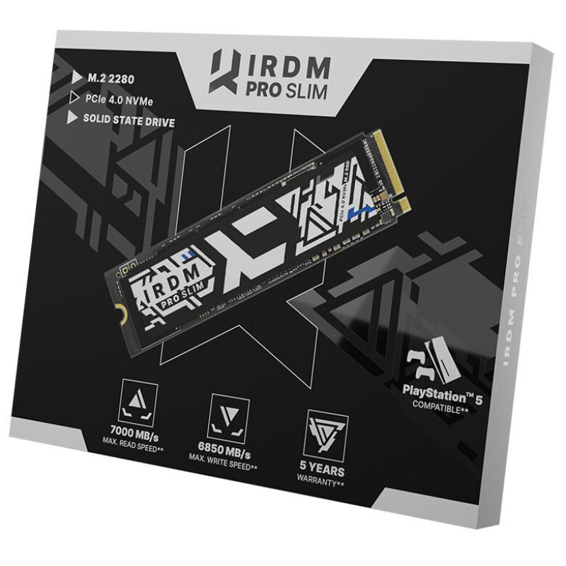 Накопичувач SSD 1TB IRDM PRO SLIM M.2 2280 PCIe 4x4 NVMe