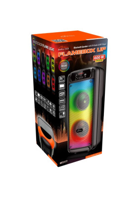 Акустична система 1.0 Media-Tech 14W, Bluetooth/FM/AUX/MicroSD/USB/RGB чорна