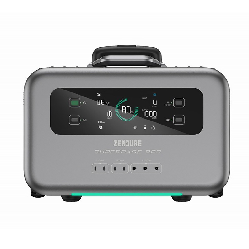 Зарядна станція Zendure SuperBase Pro 2000 Black-Grey (2096 Вт/г) WIFI