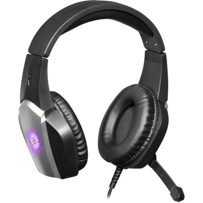 Ігрова гарнітура Defender X-Skull  кабель 2.1м, чорно-сіра