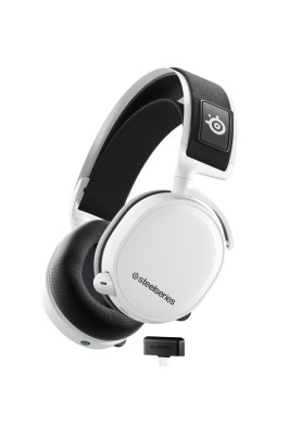 Ігрова гарнітура SteelSeries Arctis 7+ Wireless White