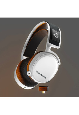Ігрова гарнітура SteelSeries Arctis 7+ Wireless White