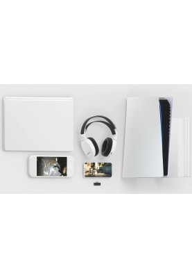 Ігрова гарнітура SteelSeries Arctis 7+ Wireless White
