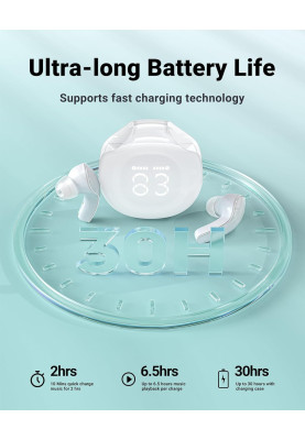 Навушники TWS Acefast T9 porcelain white