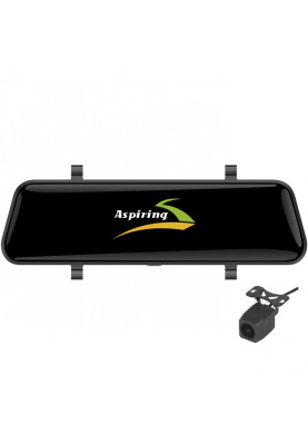 Відеореєстратор Aspiring Maxi 4 Speedcam, WIFI, GPS, 4K, X2 Camers (дзеркало заднього виду)